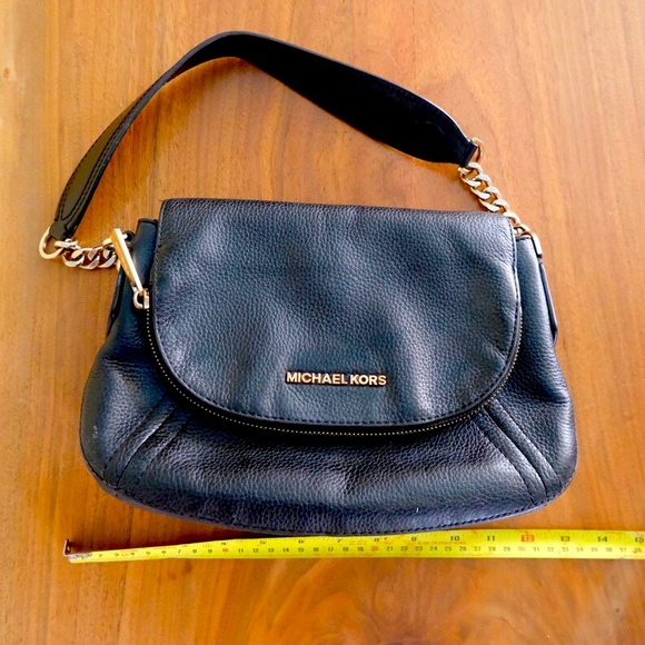 ✨✨ Black Genuine Leather Michael Kors Bag — Like New! ✨✨ - Picture 8 of 8